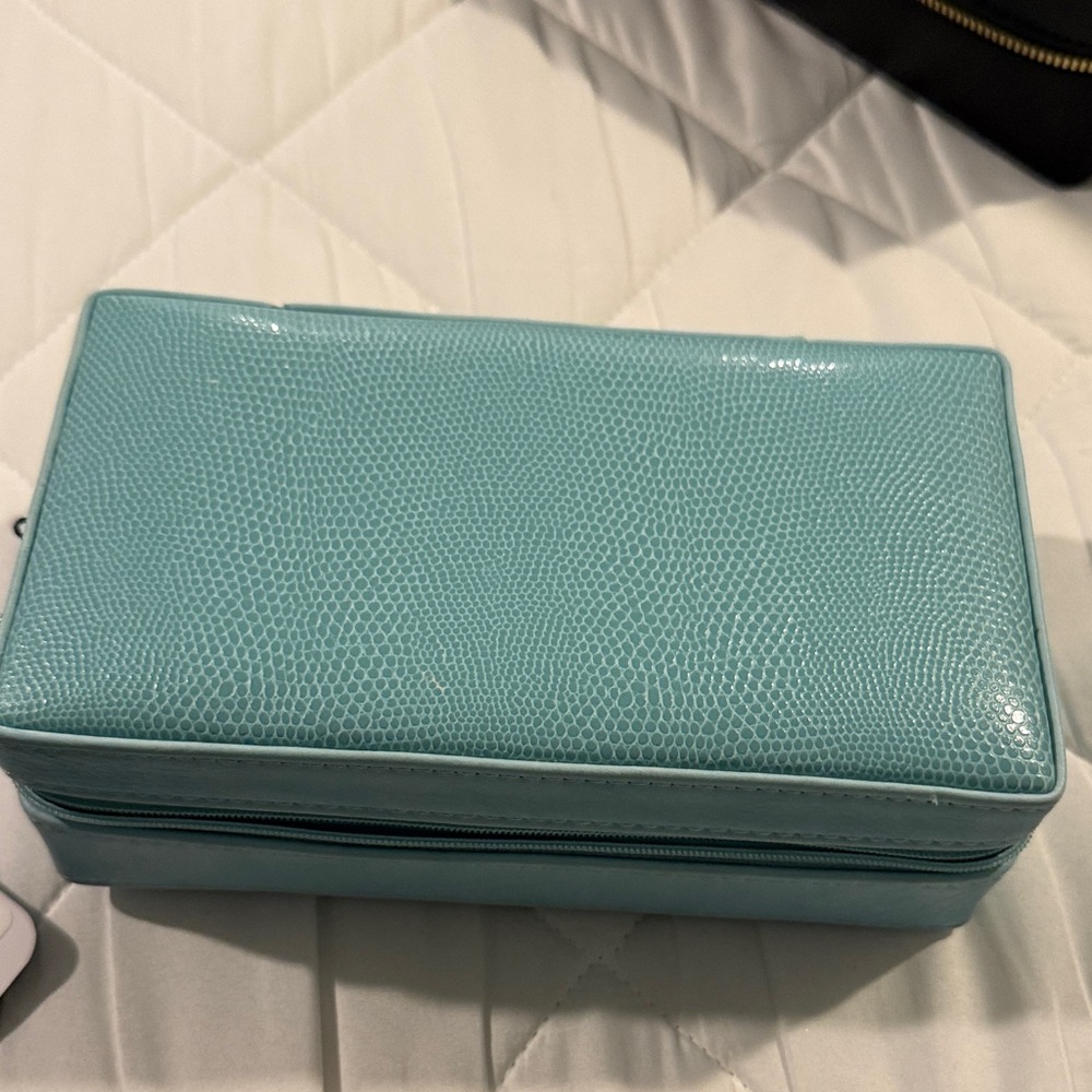 Elegant Blue Women's jewelry Bag